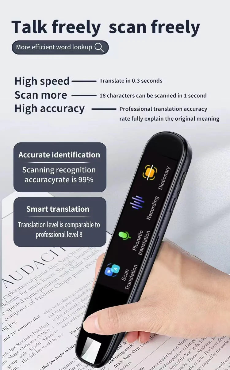 International Edition Scanning Translation Pen Multi-language