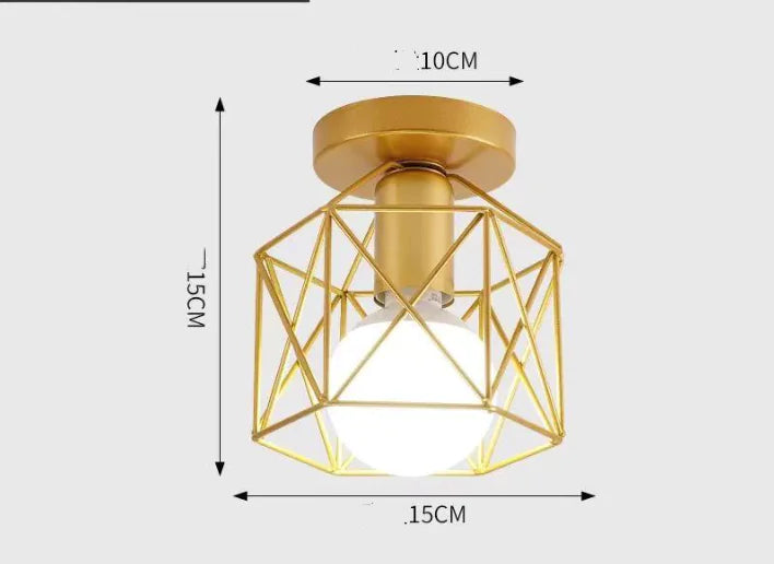 Postmodern Ceiling Lamp for Aisle & Balcony